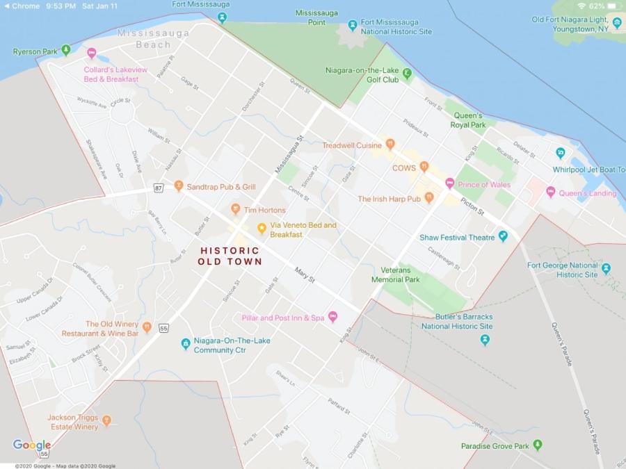 Via Veneto - Old Town Bed & Breakfast Niagara-on-the-Lake Eksteriør bilde